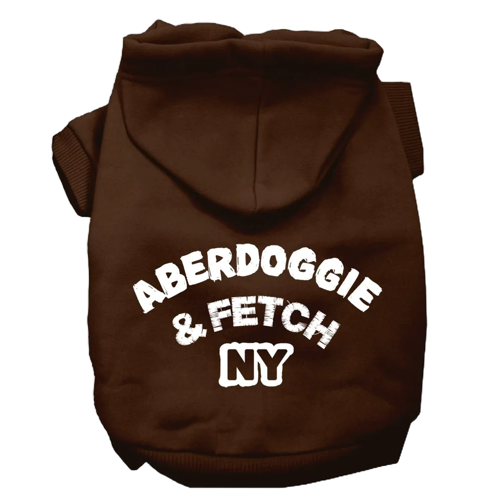 Aberdoggie & Fetch NY Stylish Pet Hoodies - Trendy and Comfortable Dog Apparel