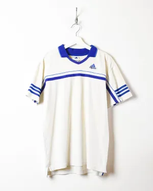 Adidas Collared T-Shirt - Medium