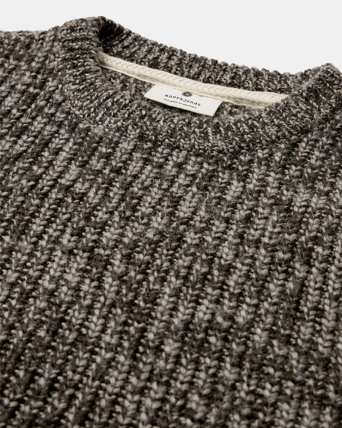 AKSUNE HEAVY CREW KNIT - Incense