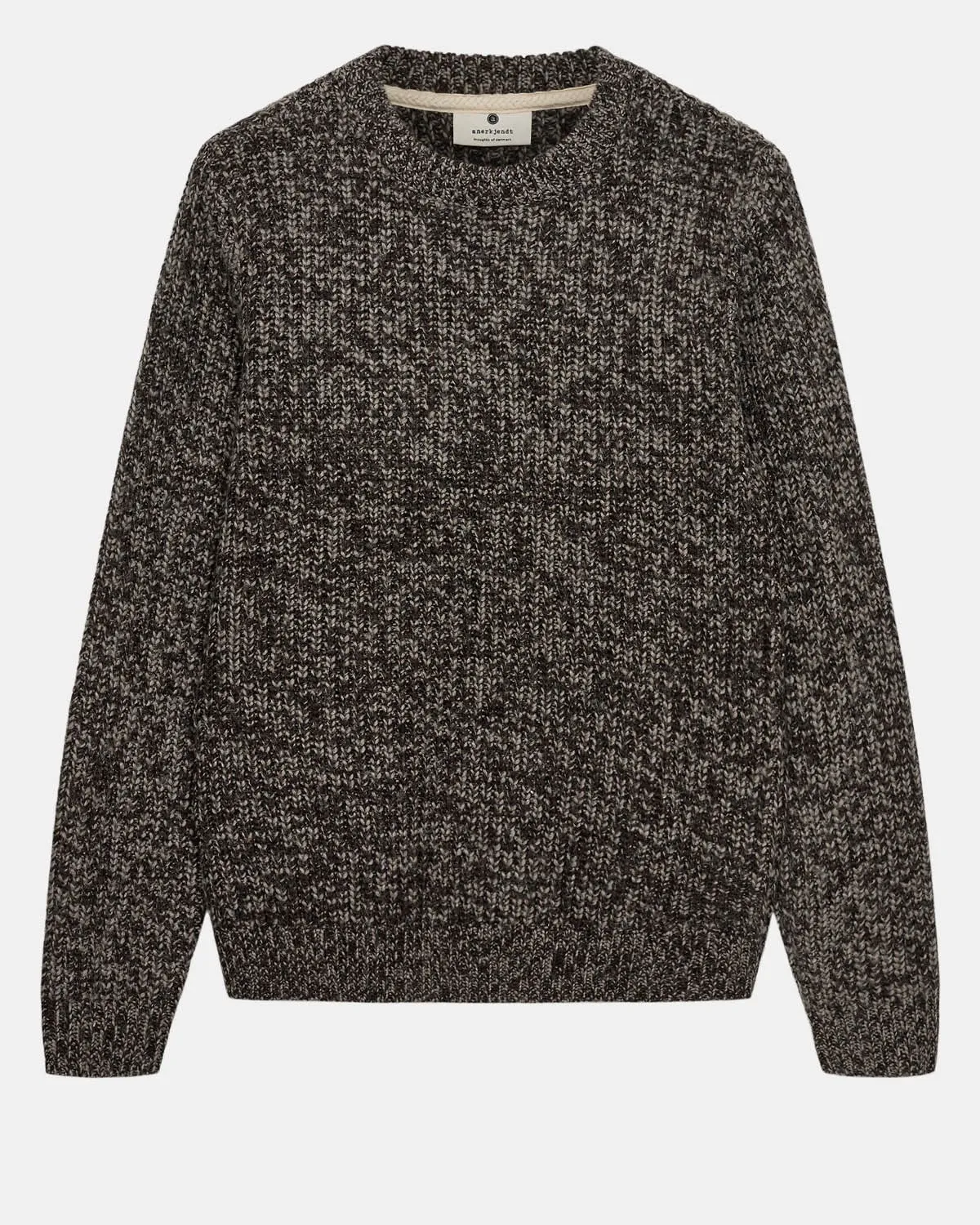 AKSUNE HEAVY CREW KNIT - Incense