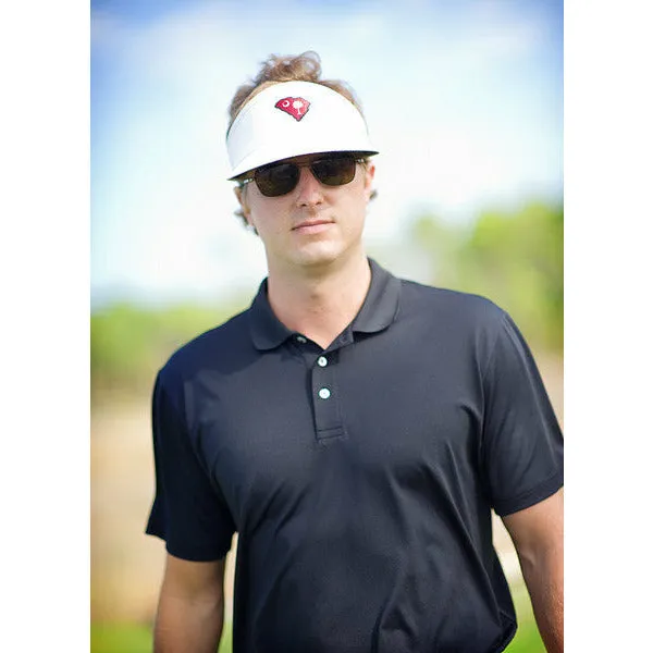 Alabama Auburn Clubhouse Performance Polo Navy
