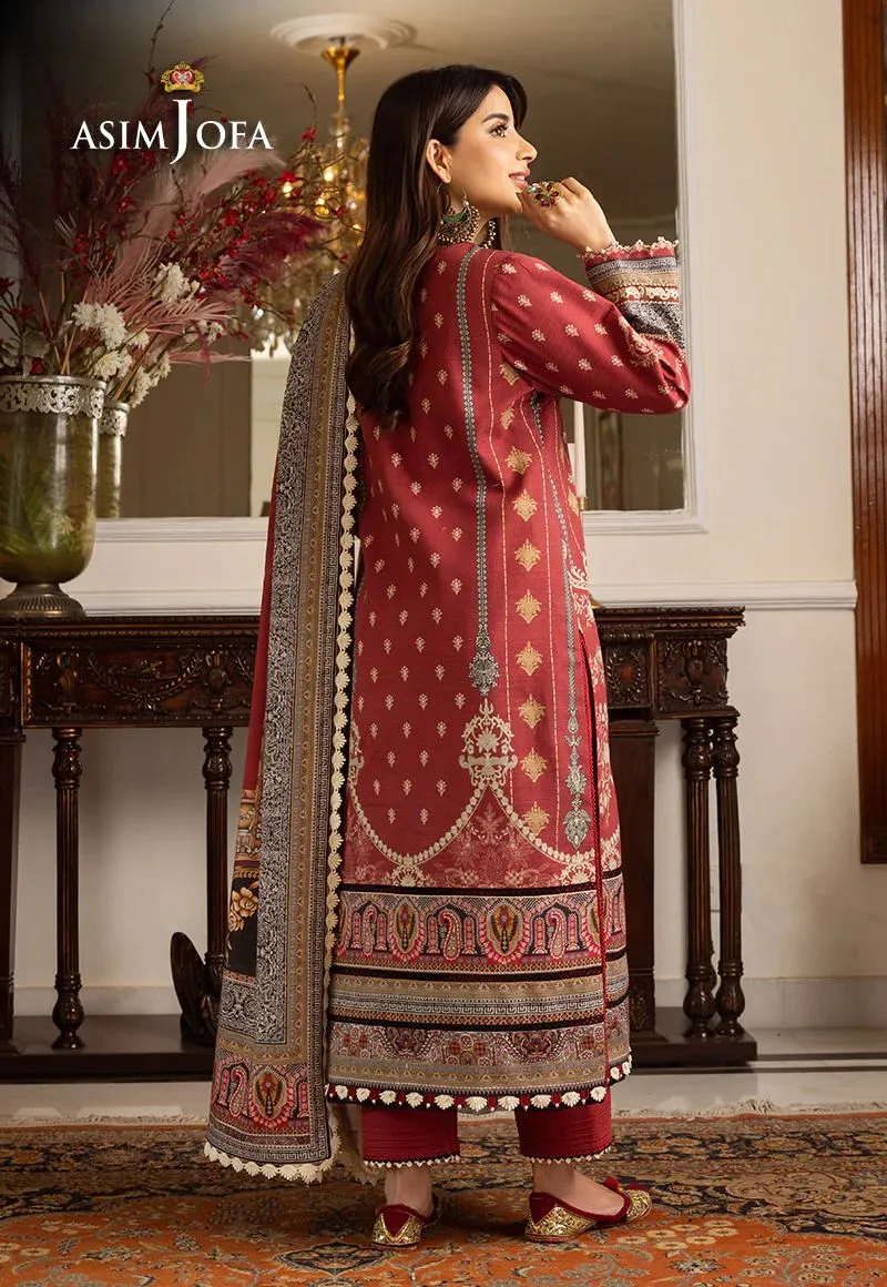 ASIM JOFA AIRA WINTER SHAWL COLLECTION 02