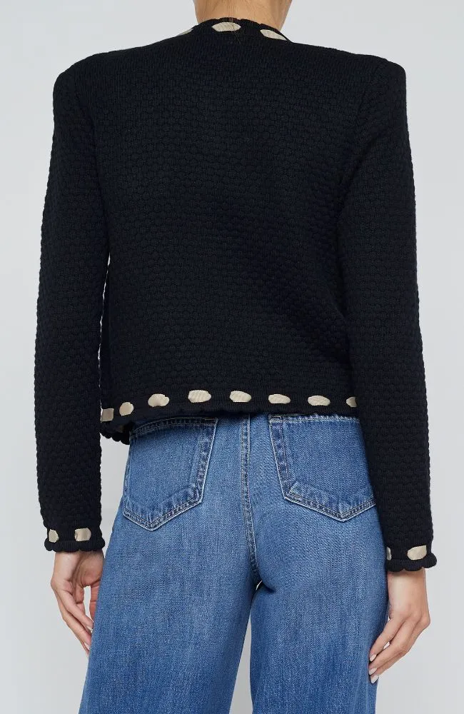 Astor Contrast Trim Cardi