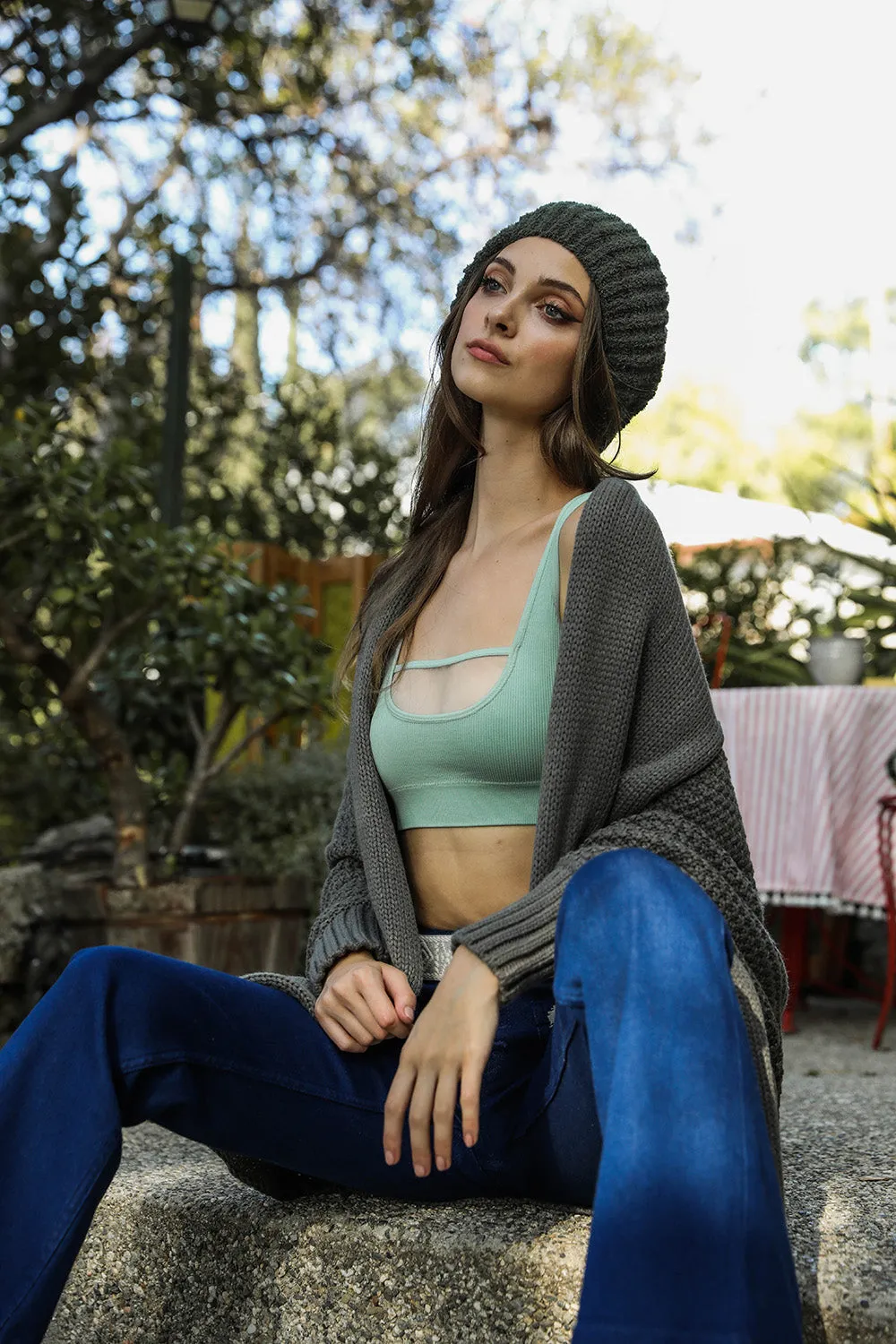 Bat Wing Knit Cardigan (5 Colors)