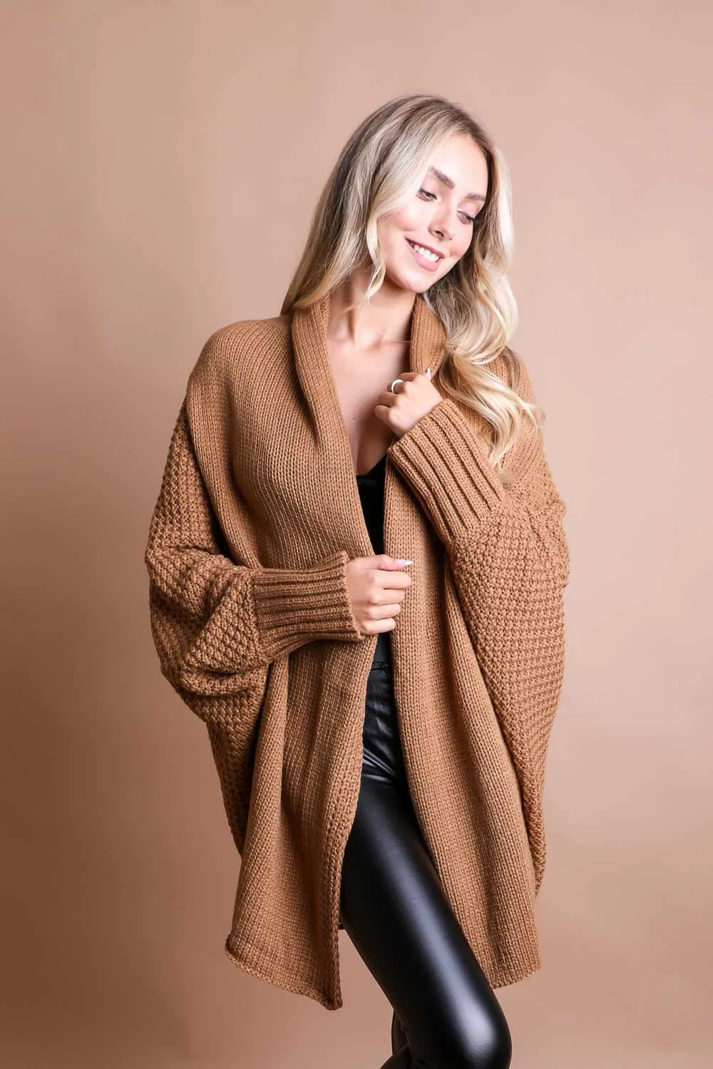 Bat Wing Knit Cardigan (5 Colors)