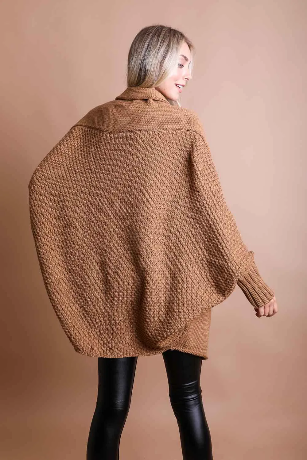 Bat Wing Knit Cardigan (5 Colors)