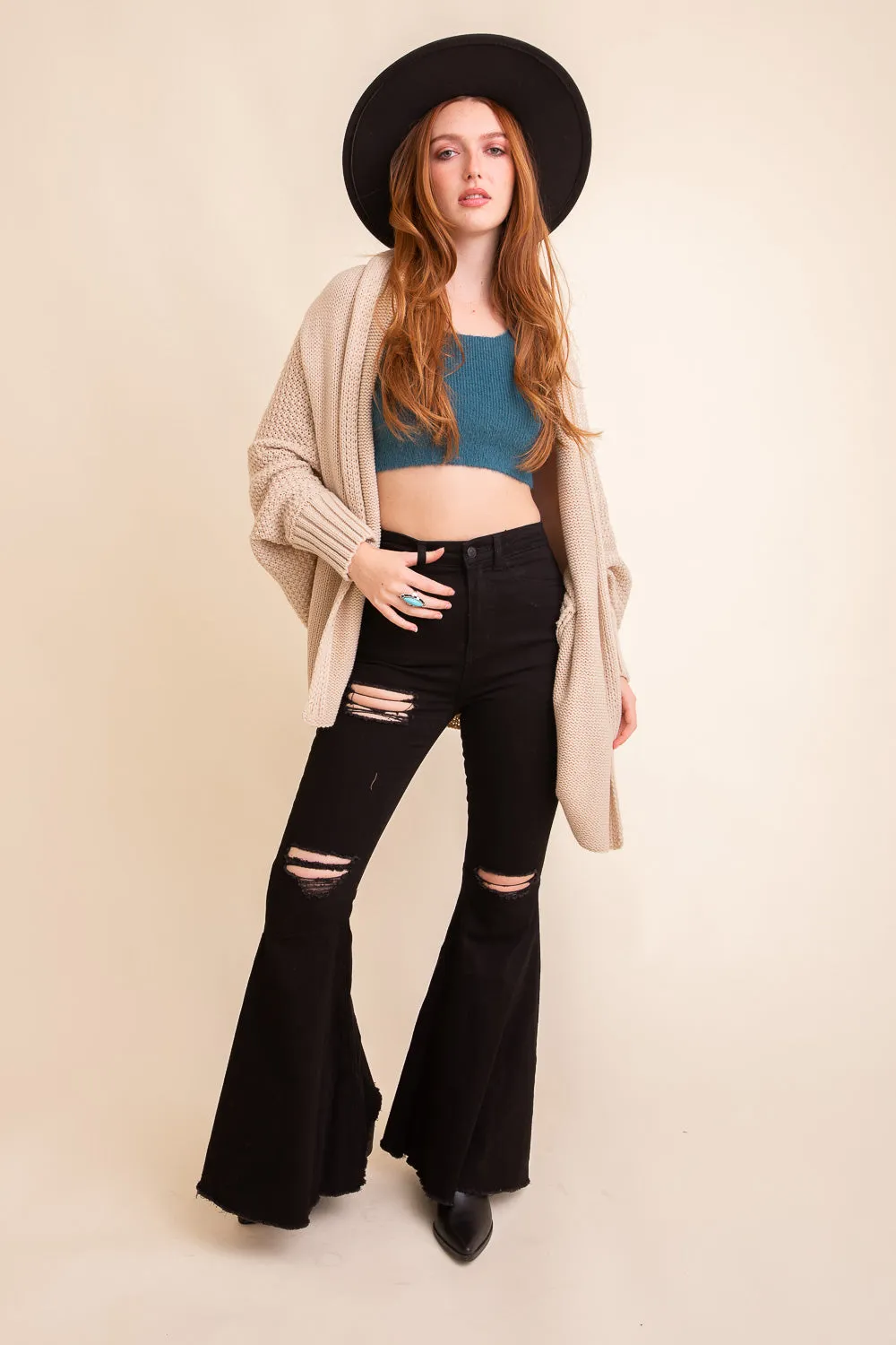 Bat Wing Knit Cardigan (5 Colors)