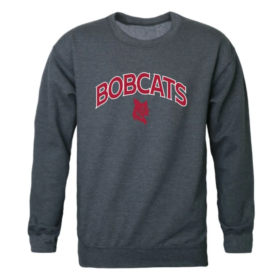 Bates College Bobcats Campus Fleece Crewneck Pullover Sweatshirt
