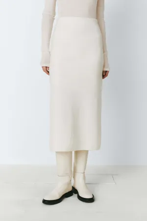 Benoit Wool Sweater Skirt