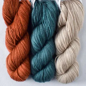 Beryl, Coastal Fog, Spiced Cider - Toe Trio