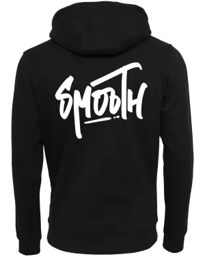 Black Kids Hoodie / Dainty White Front Back Boys