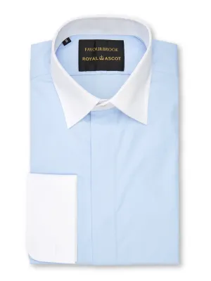 Blue/White Steed Cotton Gatsby Shirt