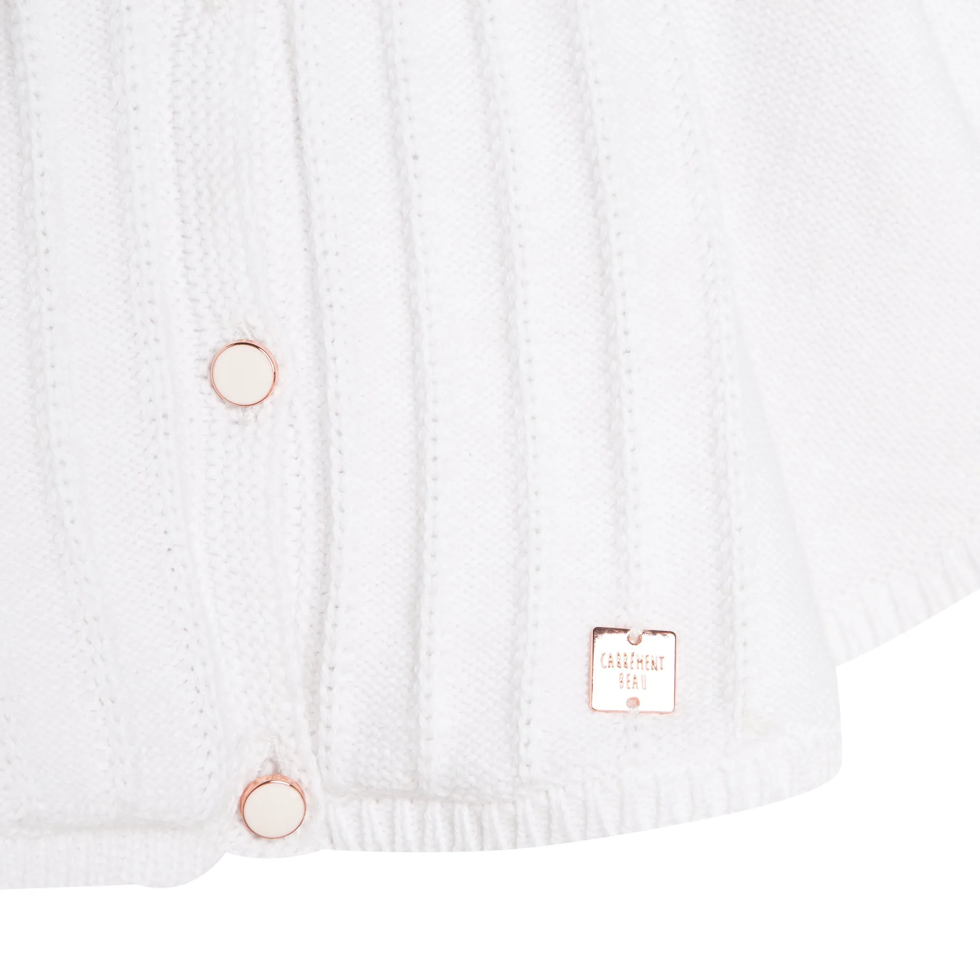 Carrement Beau Cape White