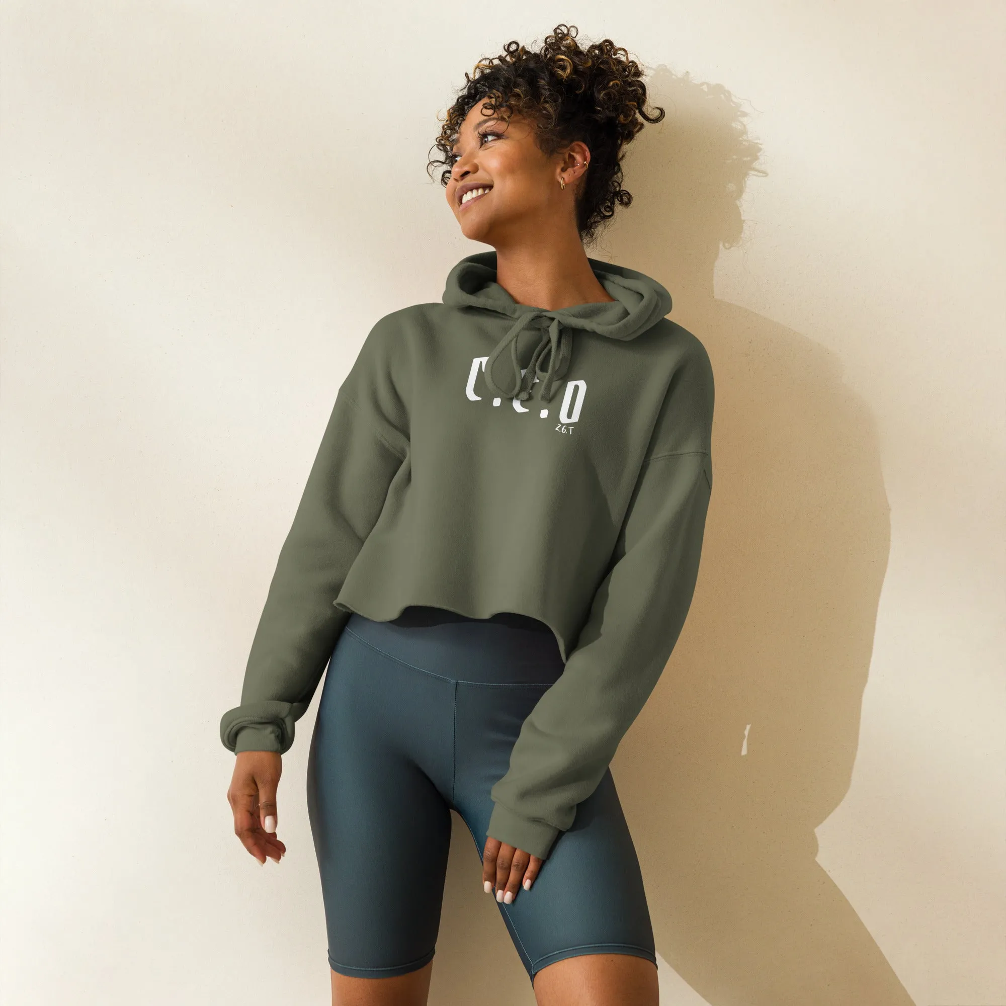 C.E.O: Crop Hoodie