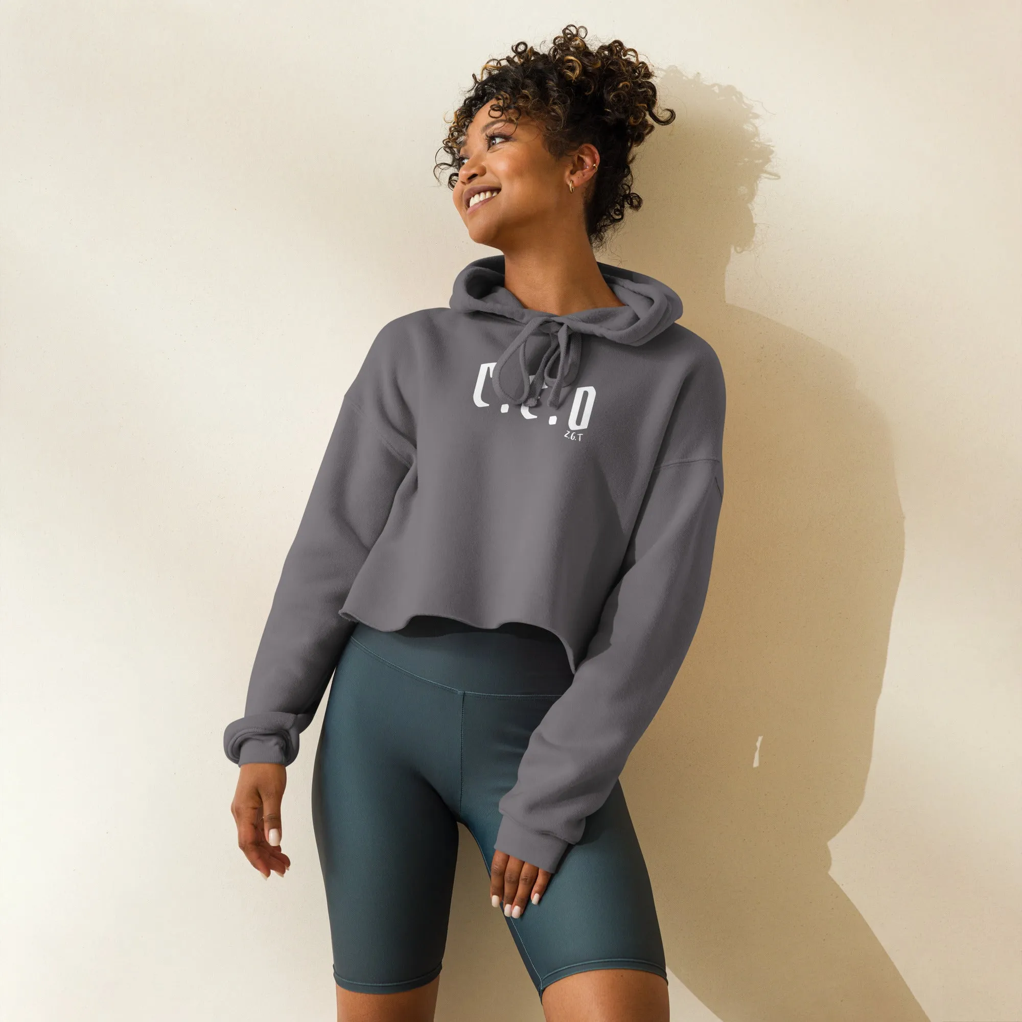C.E.O: Crop Hoodie