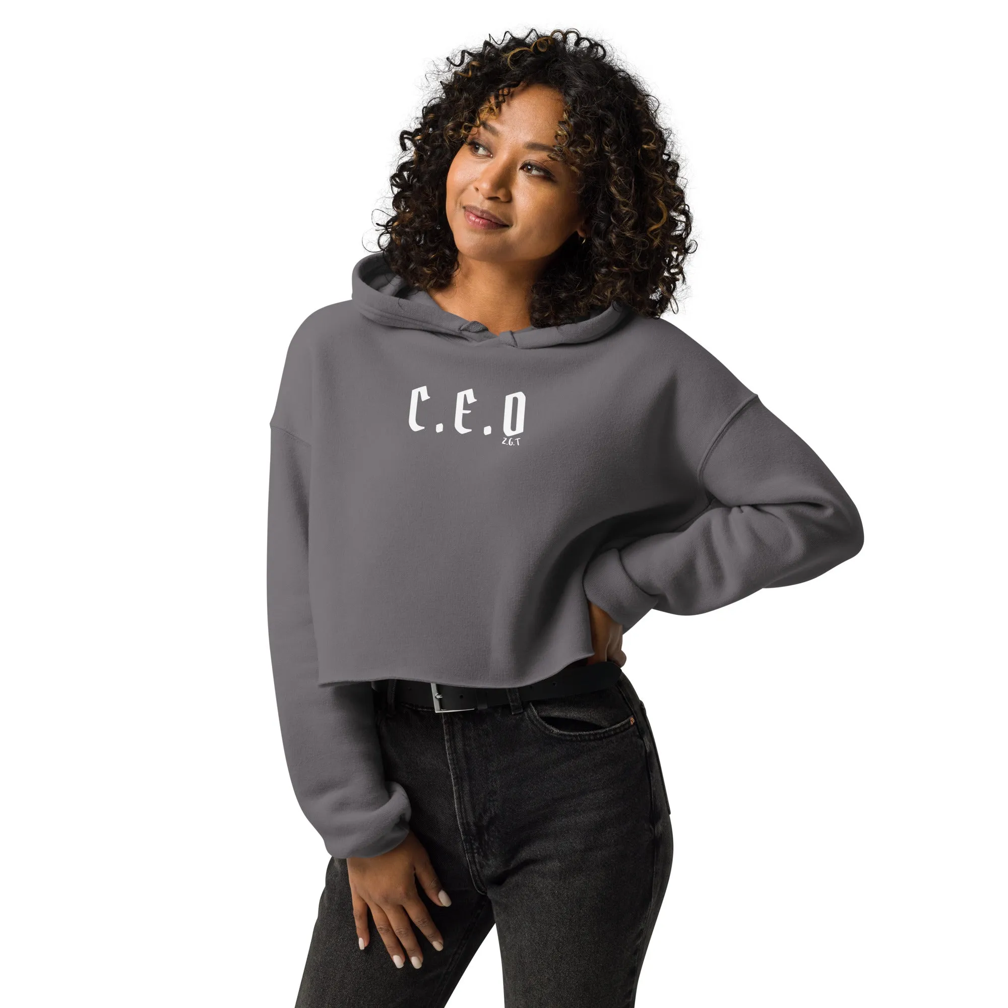 C.E.O: Crop Hoodie