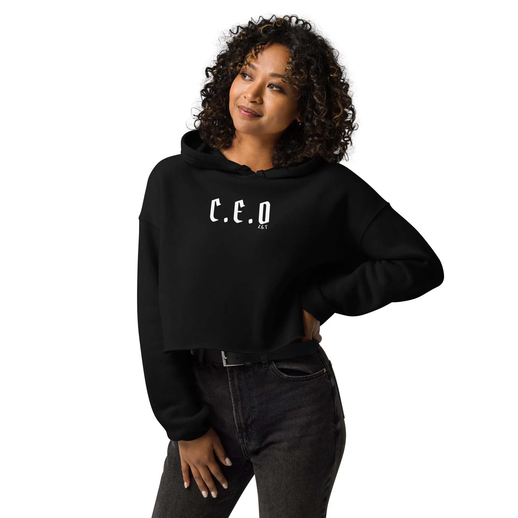 C.E.O: Crop Hoodie