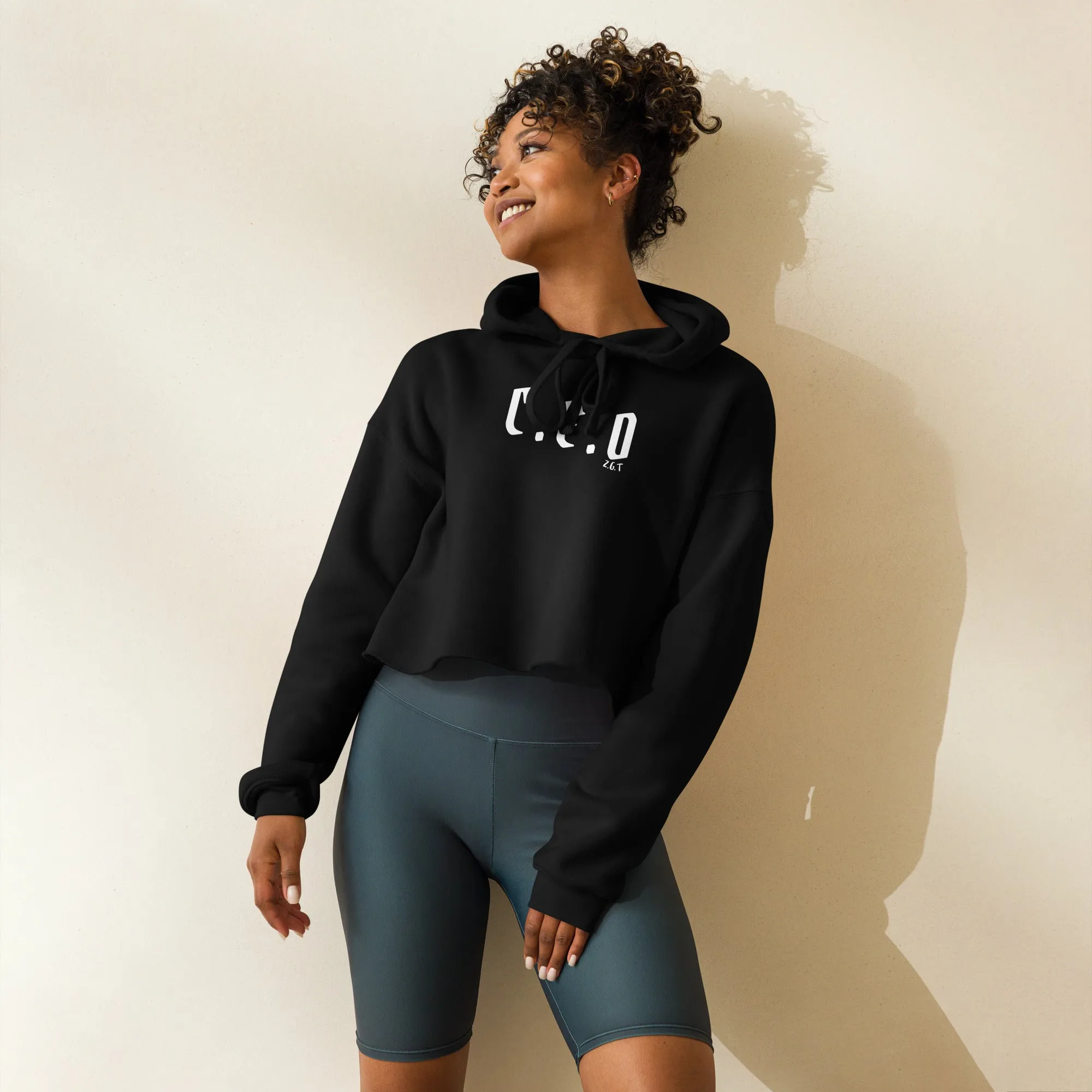 C.E.O: Crop Hoodie