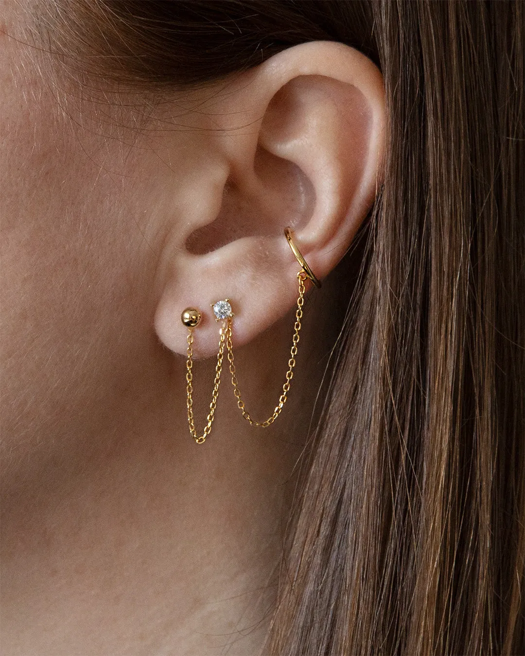 Chain Ear Jackets (Medium)