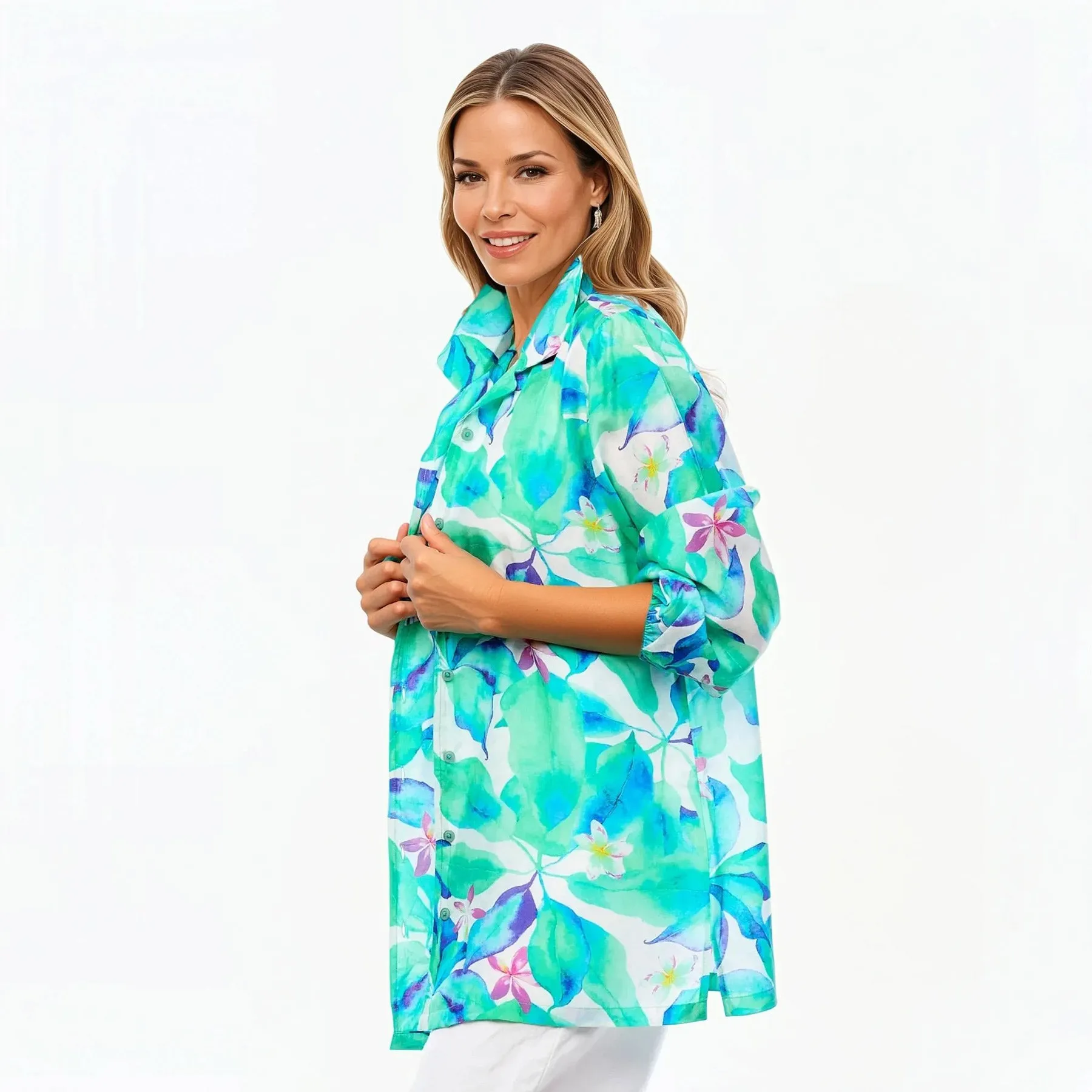 Collared Silk Shirt (Broome)