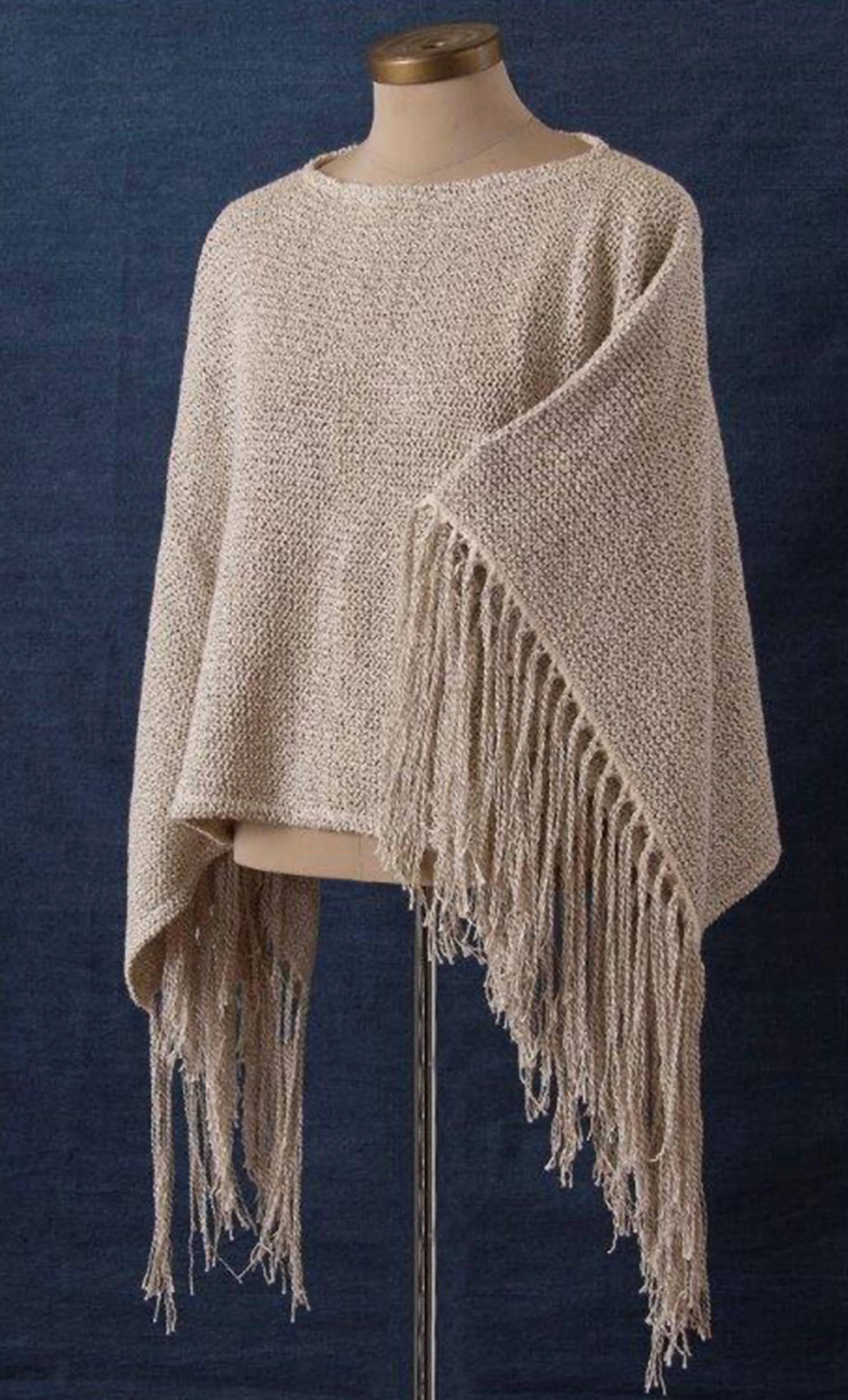 Cotton Girls Handcrafted Shawl Poncho