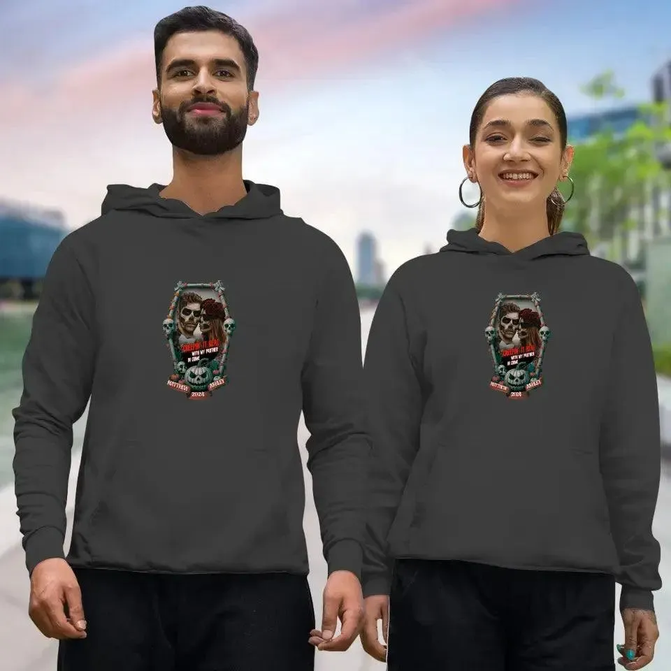 Creepin It Real - Custom Photo - Personalized Gifts For Couple - Hoodie