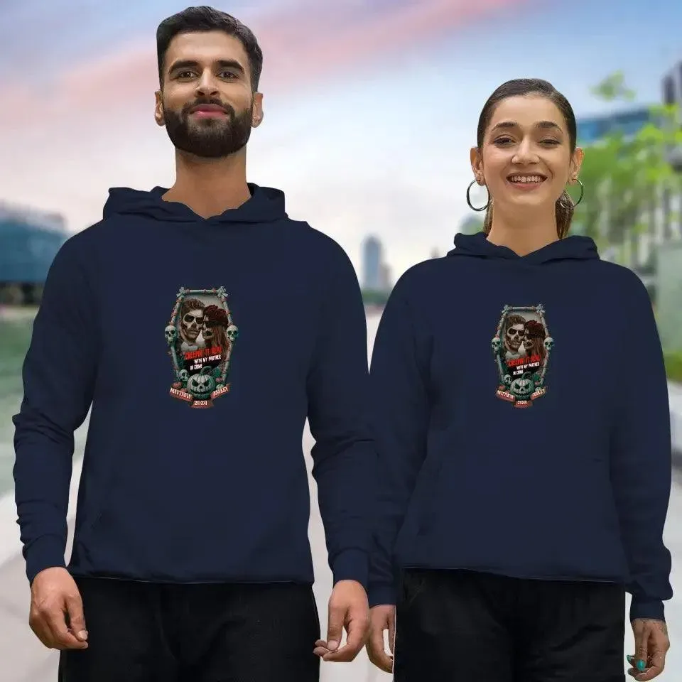 Creepin It Real - Custom Photo - Personalized Gifts For Couple - Hoodie