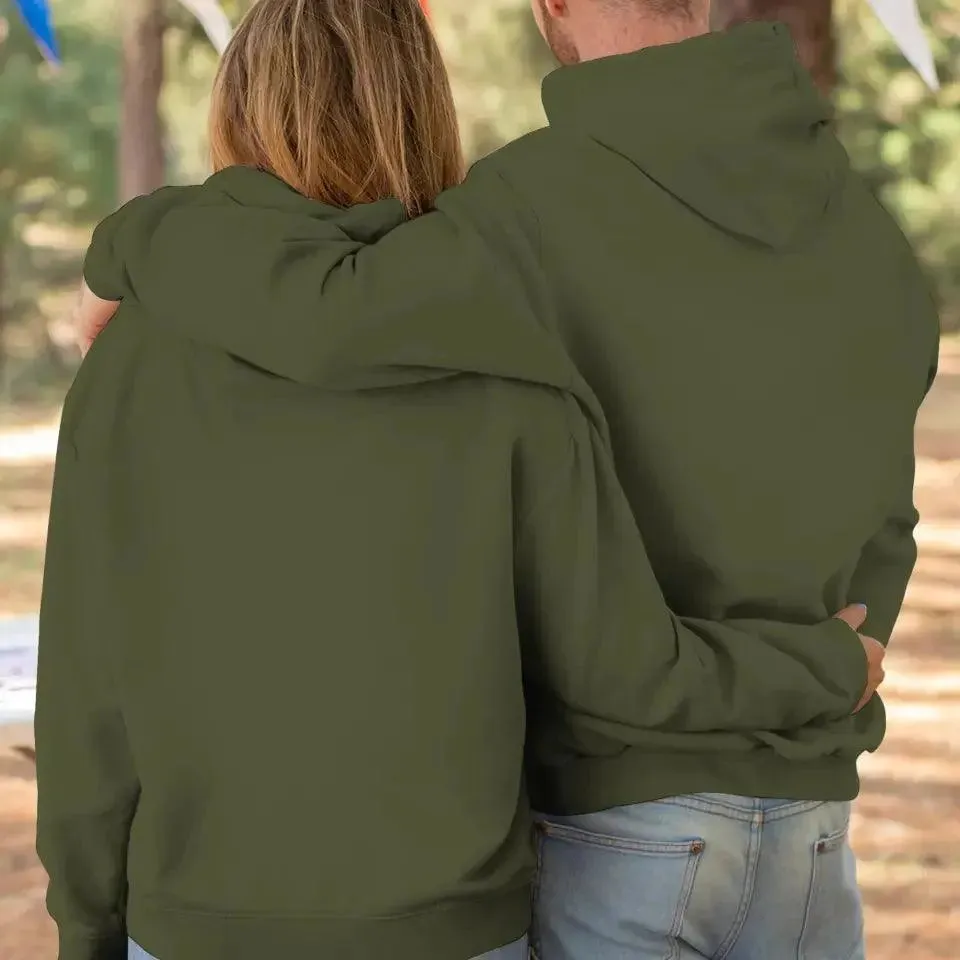 Creepin It Real - Custom Photo - Personalized Gifts For Couple - Hoodie