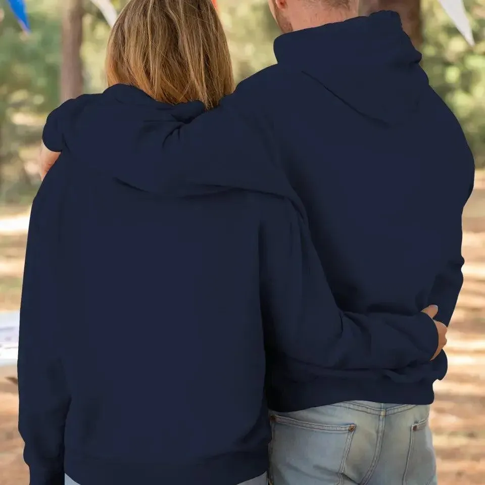 Creepin It Real - Custom Photo - Personalized Gifts For Couple - Hoodie