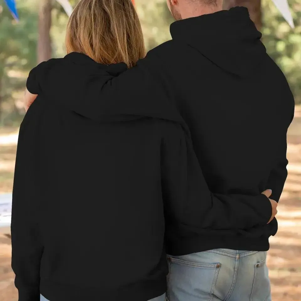 Creepin It Real - Custom Photo - Personalized Gifts For Couple - Hoodie