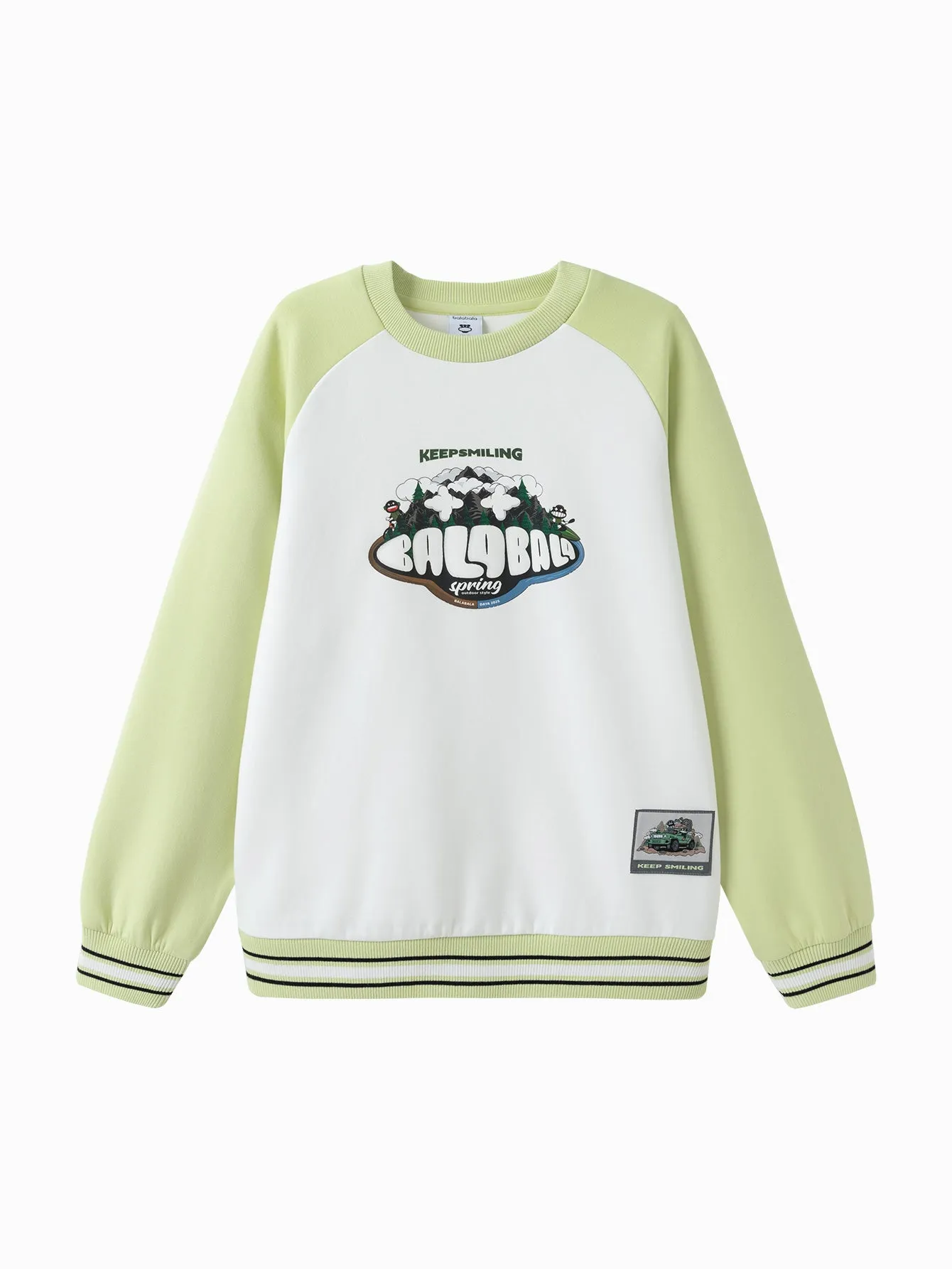 [Designer SICO] Sweatshirt 2025 Spring New Boy Round Neck Sweatshirt