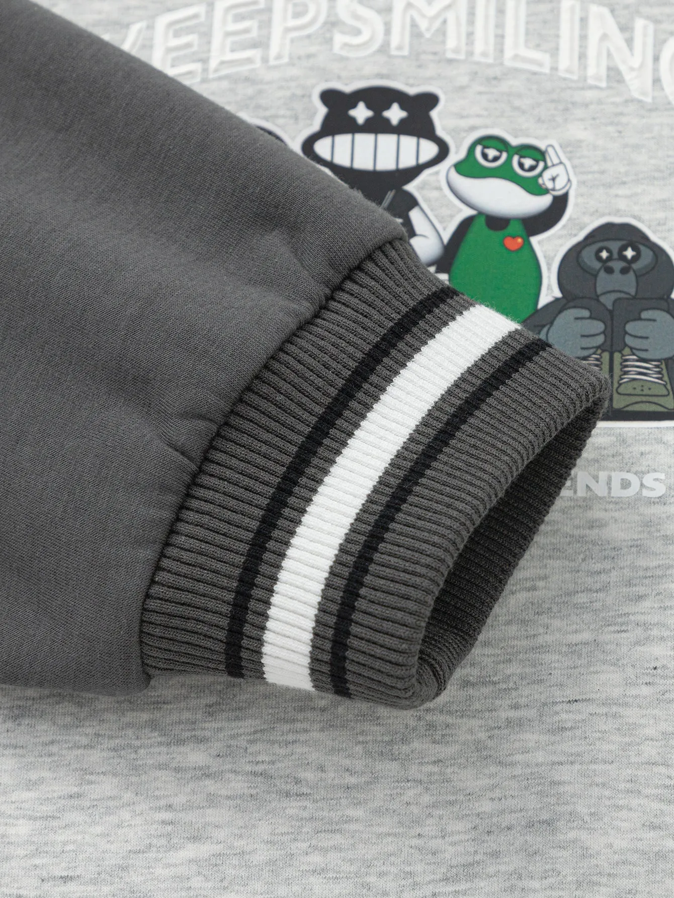 [Designer SICO] Sweatshirt 2025 Spring New Boy Round Neck Sweatshirt