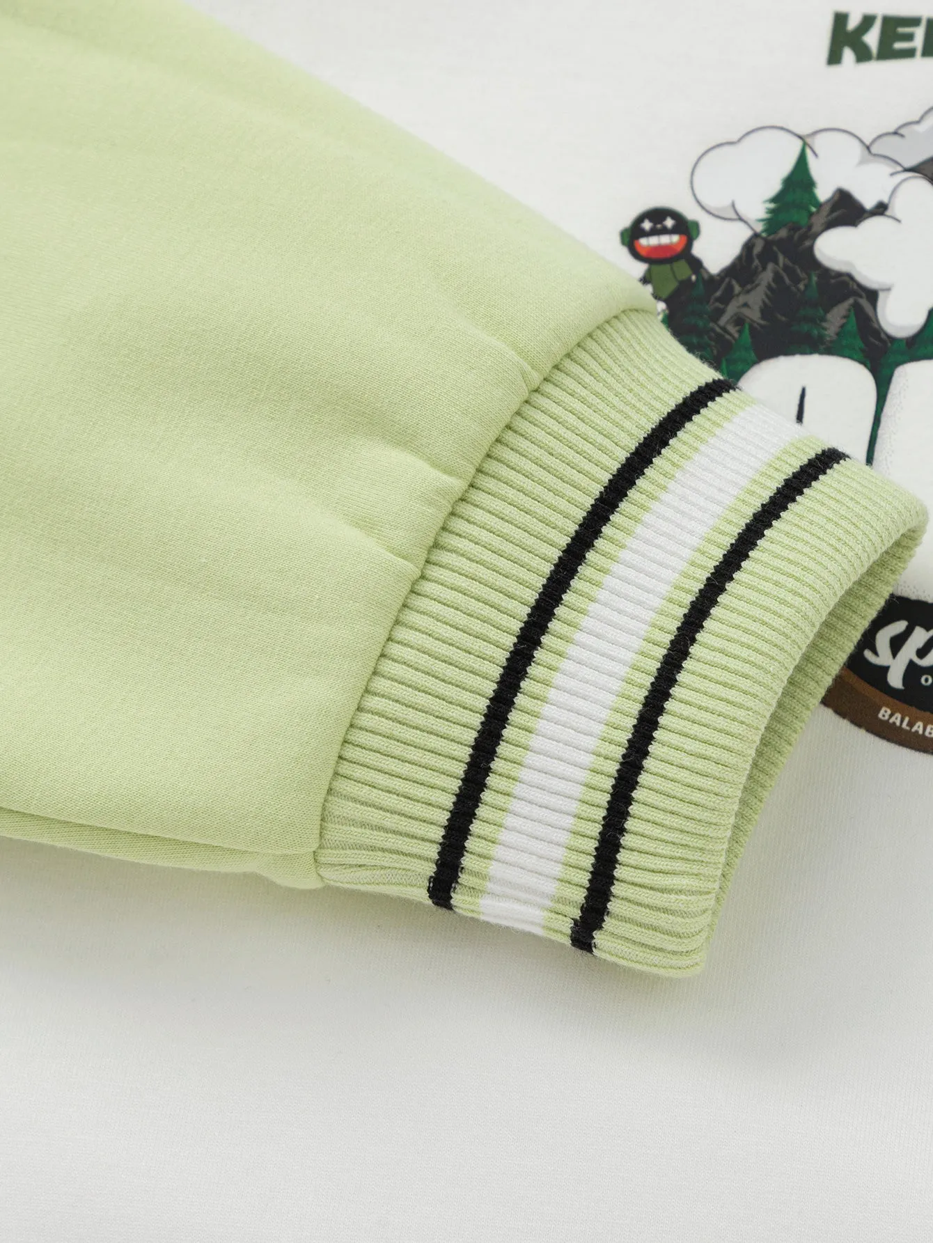 [Designer SICO] Sweatshirt 2025 Spring New Boy Round Neck Sweatshirt