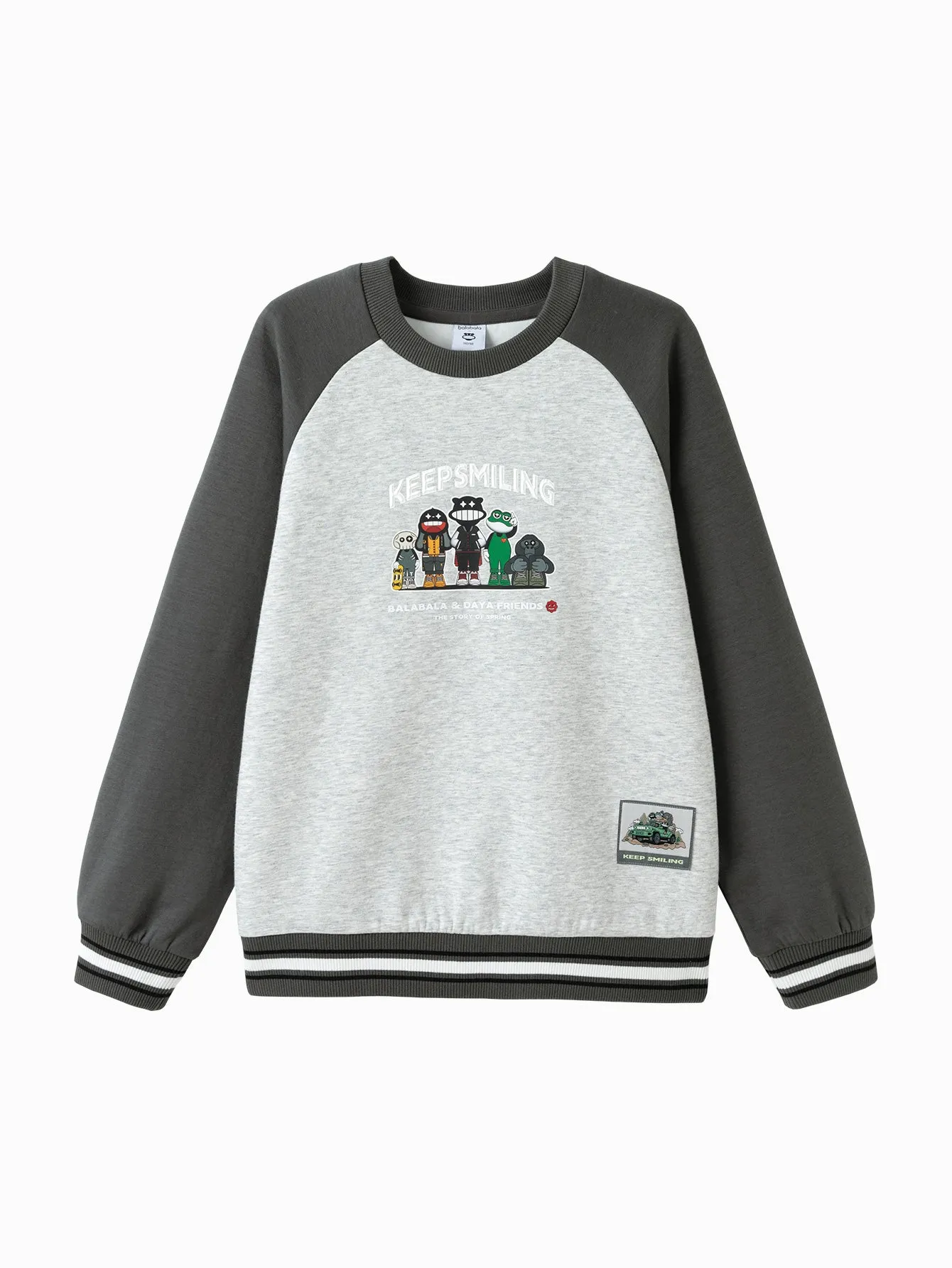 [Designer SICO] Sweatshirt 2025 Spring New Boy Round Neck Sweatshirt