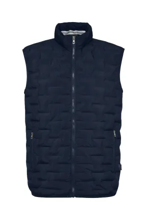 Dynamic Quilted Gilet - Navy