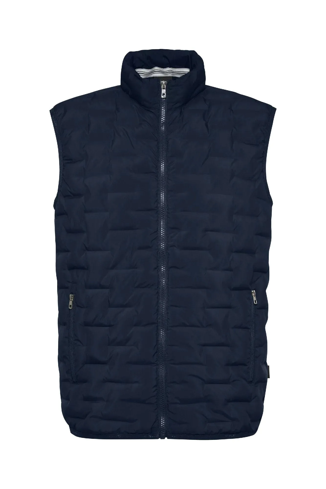 Dynamic Quilted Gilet - Navy