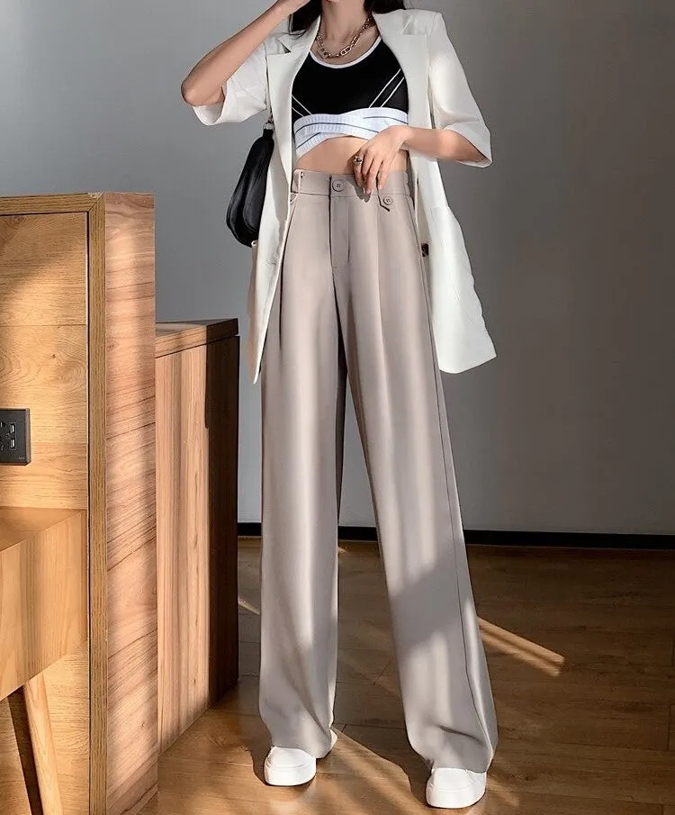 Flowy Casual Wide Leg Pants