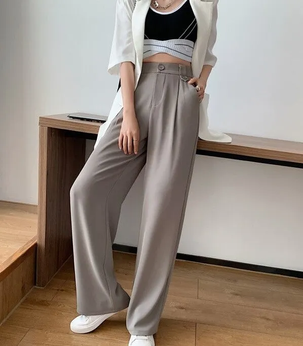 Flowy Casual Wide Leg Pants