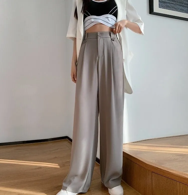 Flowy Casual Wide Leg Pants