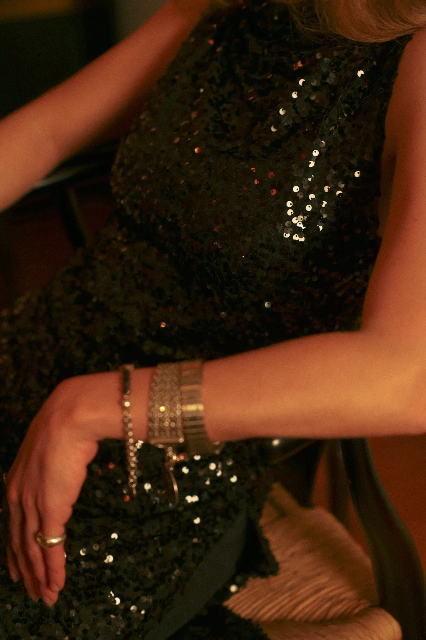 Flowy Sequin Tunic