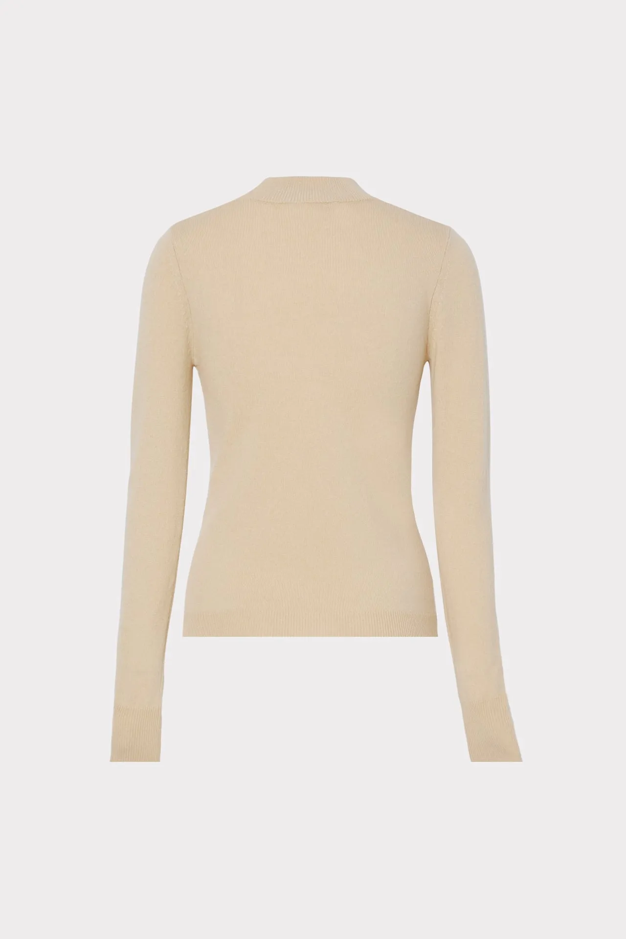 Front Cut Out Turtleneck