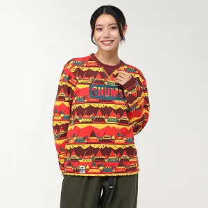 【FW24 秋冬・新品】Chums Men's Chums Logo Crew Top CH00-1416 FW24 長袖衛衣 男裝 M'S