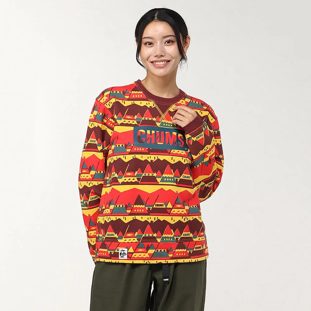 【FW24 秋冬・新品】Chums Men's Chums Logo Crew Top CH00-1416 FW24 長袖衛衣 男裝 M'S