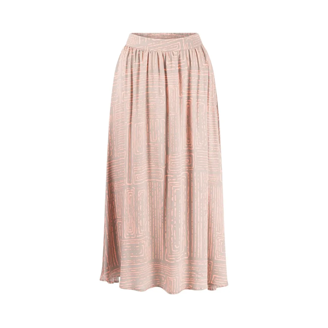 Fynch-Hatton Blurry Square Skirt in Summer Taupe 25023224
