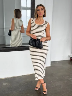Giselle Stripe Rib Maxi Dress by Z Supply