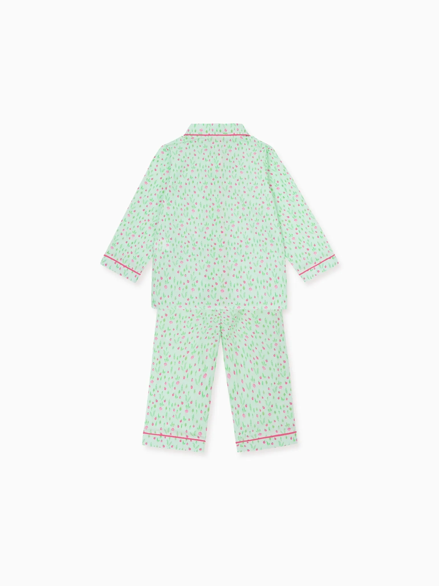Green Vegetable Romera Kids Pyjamas