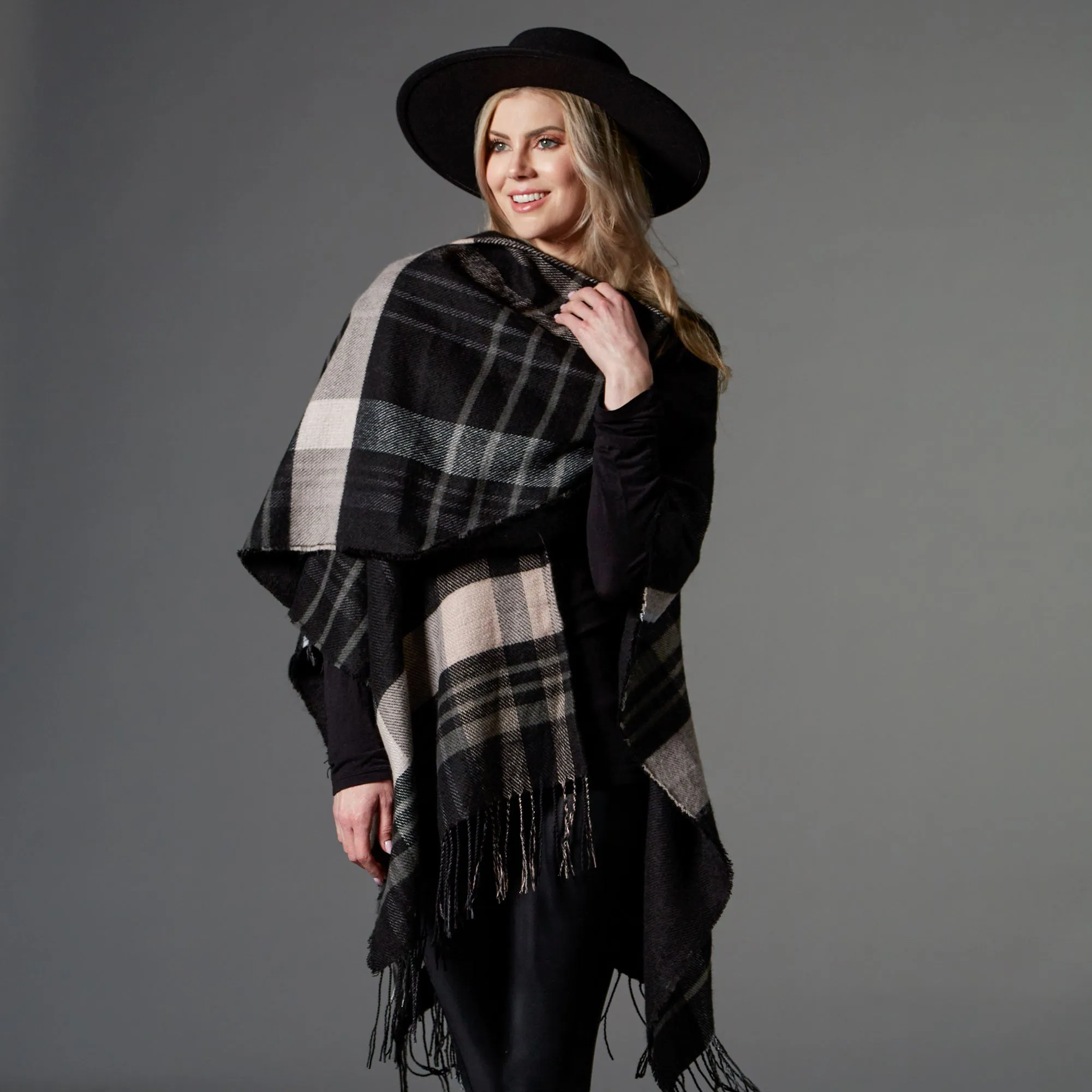 Harper Fringe Ruana