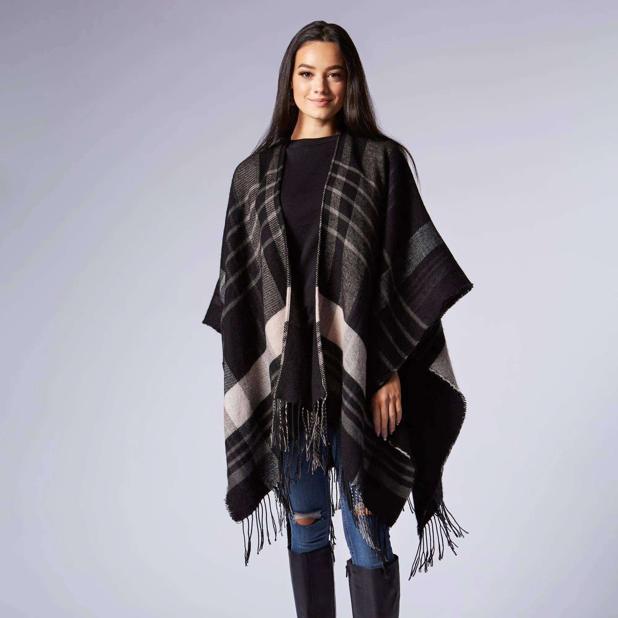 Harper Fringe Ruana