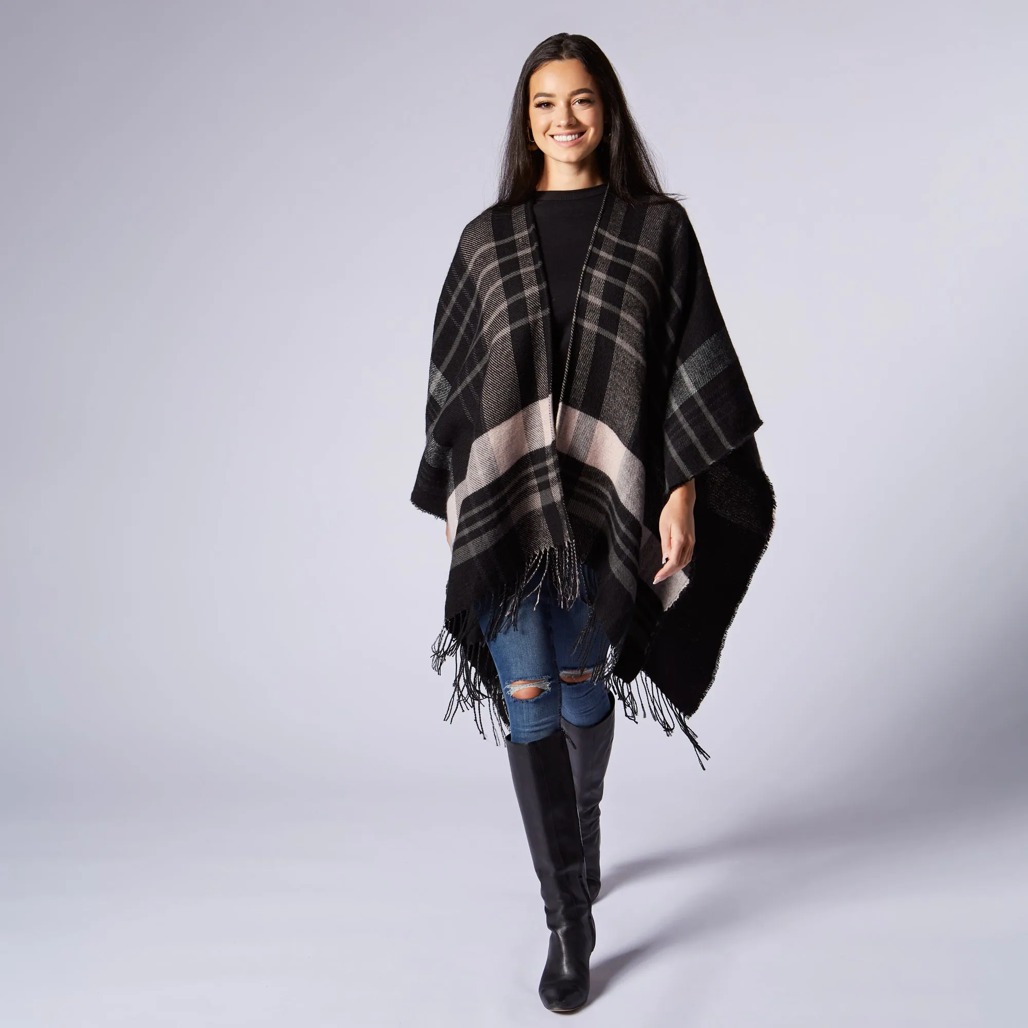 Harper Fringe Ruana