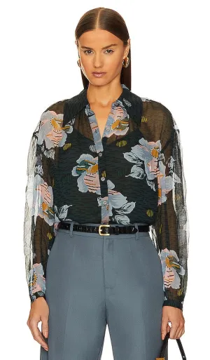 Joie Matilda Top in Dark Green
